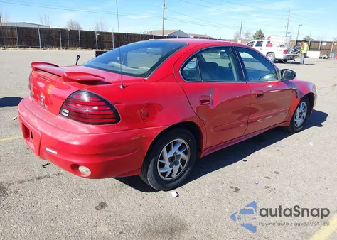 2004 Pontiac Grand Am Se1 z USA, uszkodzony, nr VIN 1G2NF52E74M631499